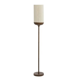 Light & Living vloerlamp Dania – bruin – Ø23cm Light & Living vloerlamp Dania – bruin – Ø23cm