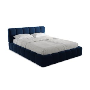LaMiaSofa Bed met opbergruimte Roma – velours – koningsblauw – 180×228 LaMiaSofa Bed met opbergruimte Roma – velours – koningsblauw – 180×228