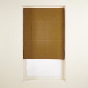 Madura Verduisteringsrolgordijn Carlina bronzen en zwarte hommel 45×22