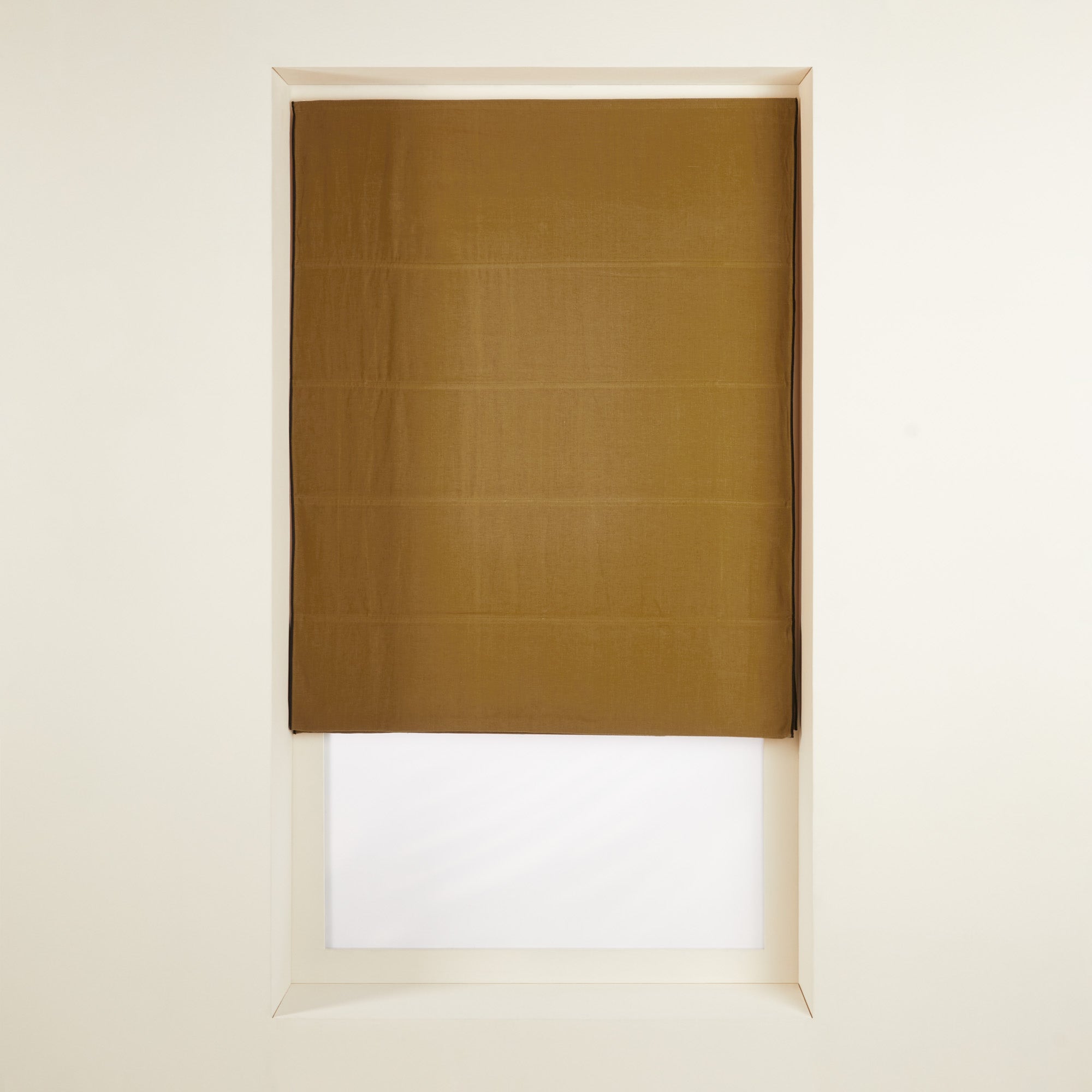 Madura Verduisteringsrolgordijn Carlina bronzen en zwarte hommel 45x22