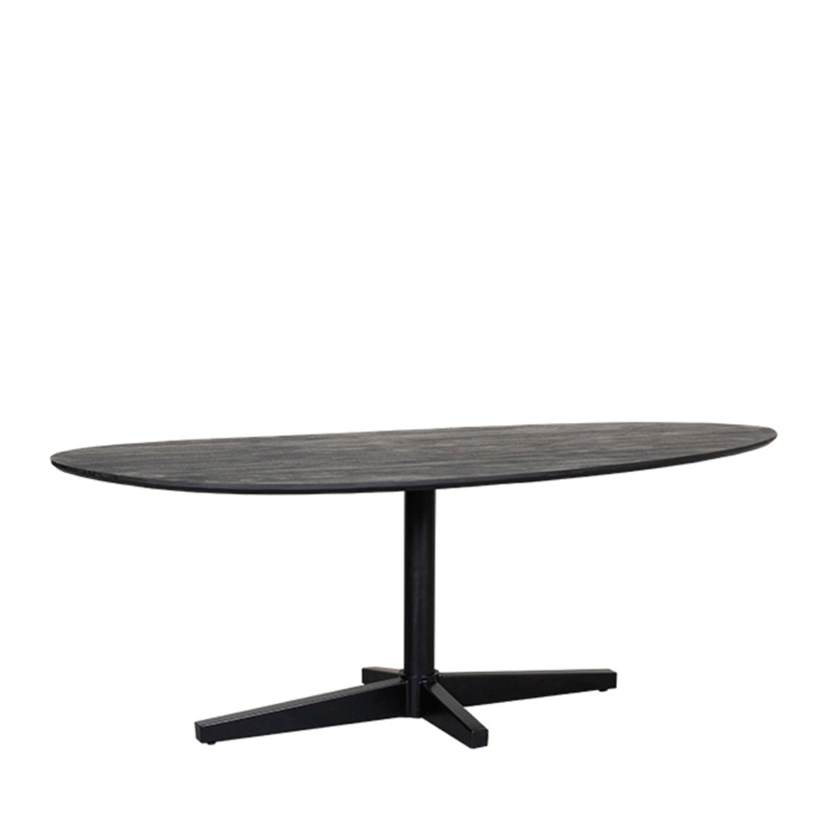 LABEL51 Eettafel Rosie - Zwart Mangohout - 260x110x76cm