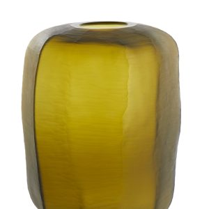 Light & Living vaas PACENGO – Ø33x42cm – geel Light & Living vaas PACENGO – Ø33x42cm – geel