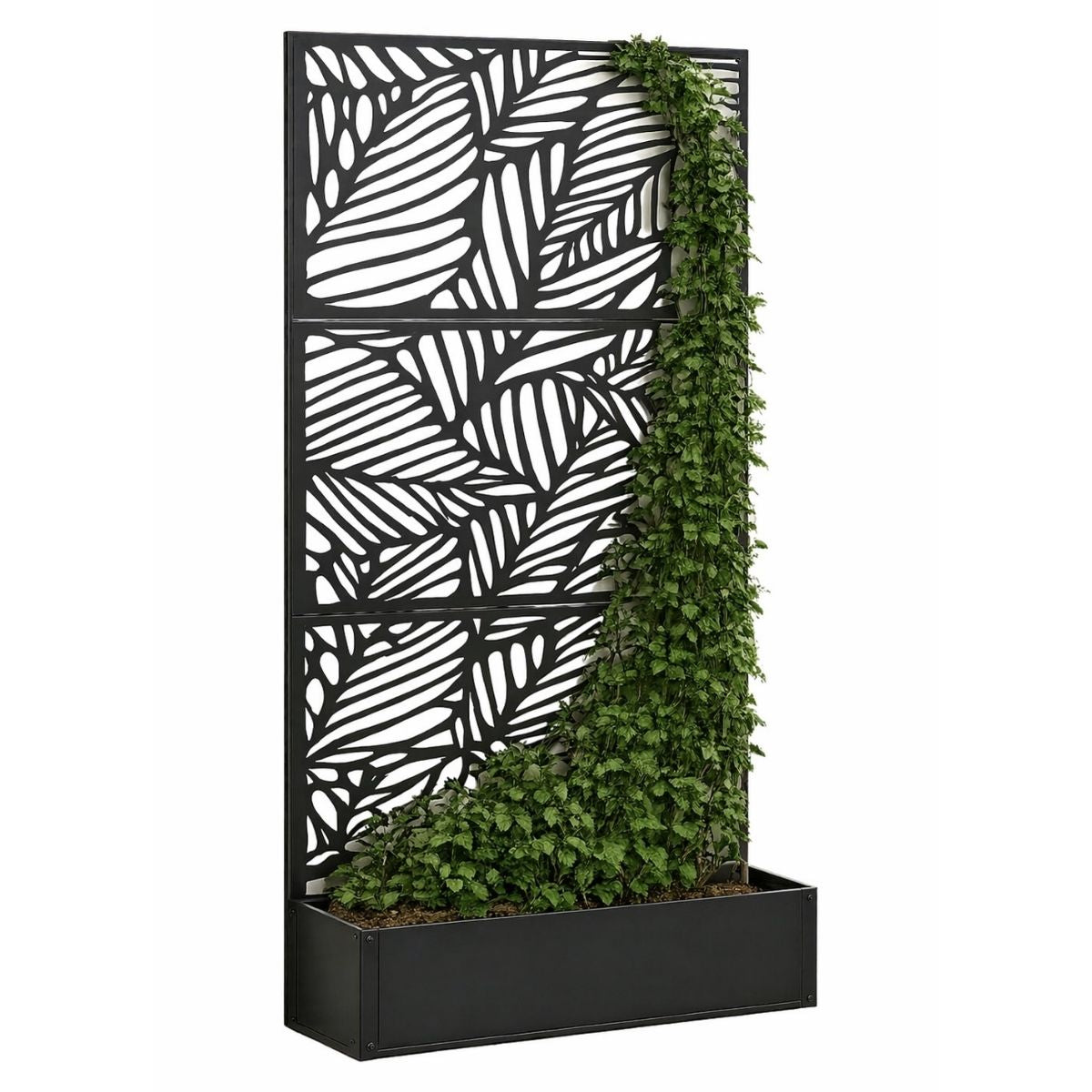 Mica Decorations Sapri Plantensteun - Plantenbak met Klimrek voor bij