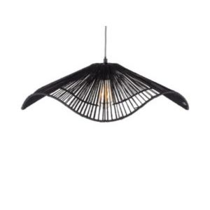 Leitmotiv hanglamp Sombra – zwart – 62x62x19cm Leitmotiv hanglamp Sombra – zwart – 62x62x19cm