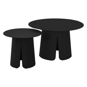Lesli Living sidetable Oslo – antraciet – Ø45x39cm Lesli Living sidetable Oslo – antraciet – Ø45x39cm