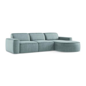 LaMiaSofa hoekbank rechts Melissa – textuurstof – jeans – 284x166x70 LaMiaSofa hoekbank rechts Melissa – textuurstof – jeans – 284x166x70