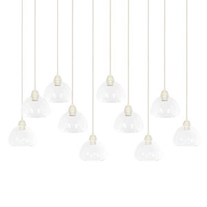 Light & Living hanglamp BISHO – wit – 120x19x14cm Light & Living hanglamp BISHO – wit – 120x19x14cm