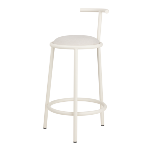 noo.ma HOGO Barkruk – met rugleuning – Piazza Beige noo.ma HOGO Barkruk – met rugleuning – Piazza Beige