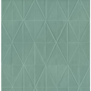 Origin Wallcoverings behang origami motief vergrijsd groen – 53 cm x 1 Origin Wallcoverings behang origami motief vergrijsd groen – 53 cm x 1