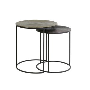 Light & Living bijzettafel TALCA – brons – Ø49cm