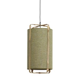 Light & Living hanglamp Sendai – groen – Ø37cm Light & Living hanglamp Sendai – groen – Ø37cm