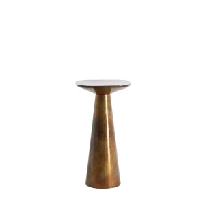 Light & Living bijzettafel Abala – brons – 28x28x53cm
