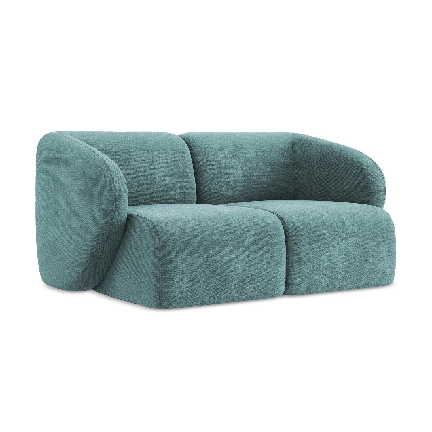 LaMiaSofa Tweezits modulaire bank Cervo - chenille stof - jeans - 174x