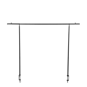 Mica Decorations Tafelklem – H110 x L223-250 cm – Metaal – Zwart Mica Decorations Tafelklem – H110 x L223-250 cm – Metaal – Zwart