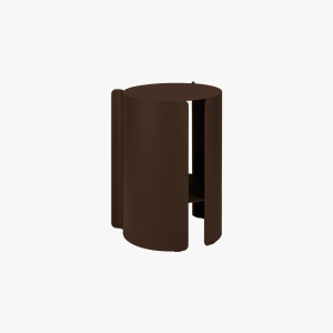 noo.ma Wa Side Table – gepoedercoat stalen bijzettafel, Cocoa Brown noo.ma Wa Side Table – gepoedercoat stalen bijzettafel, Cocoa Brown