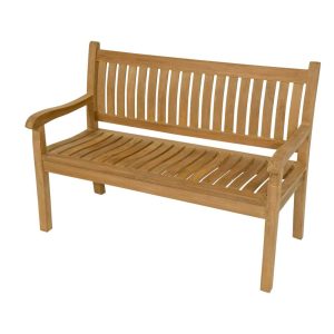 Lesli Living loveseat teak – zwart – 150x65x92cm Lesli Living loveseat teak – zwart – 150x65x92cm