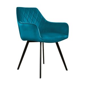Kick eetkamerstoel Karl Velvet – Blauw Kick eetkamerstoel Karl Velvet – Blauw