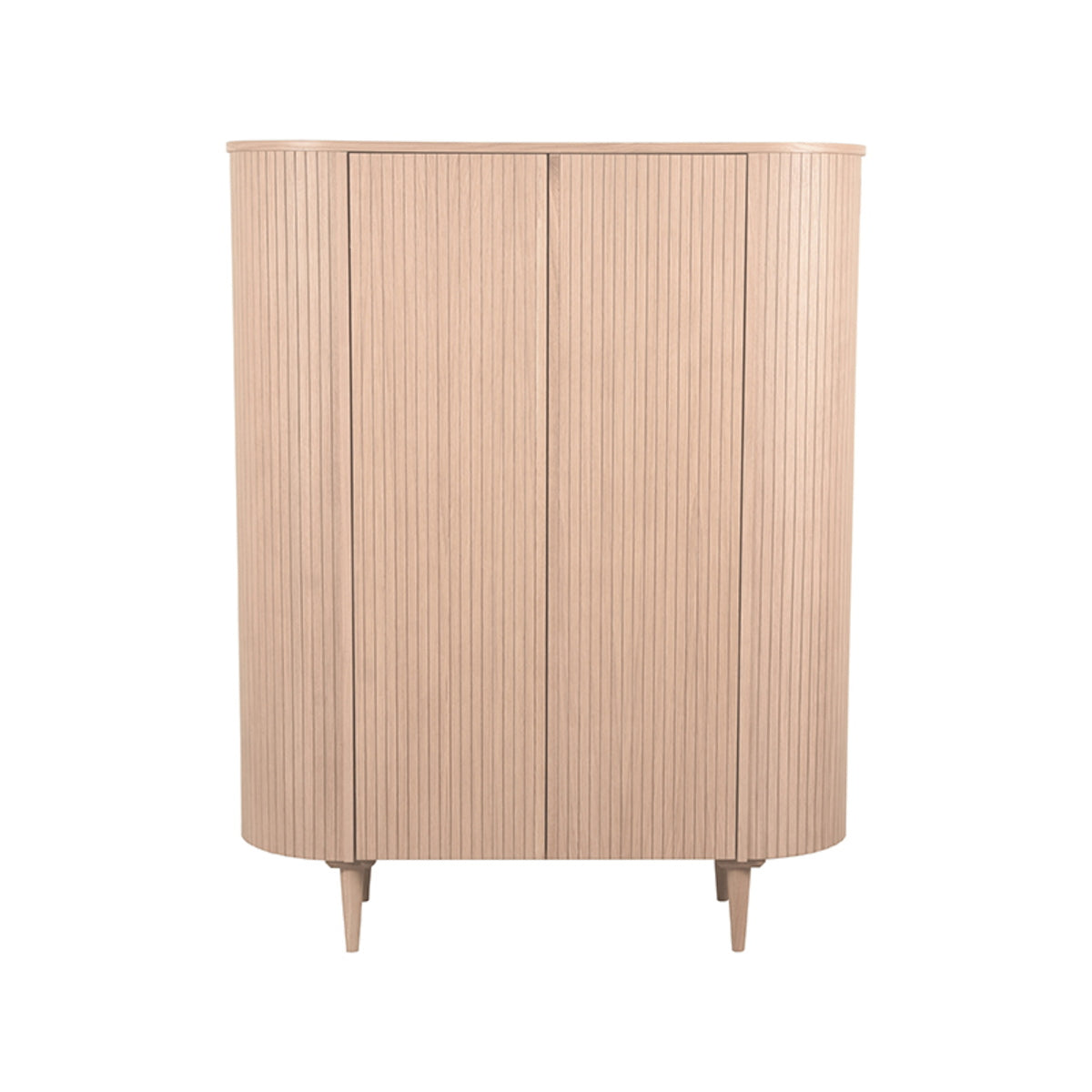 LABEL51 Bergkast Oliva - Naturel Eikenhout - 47x125x158cm