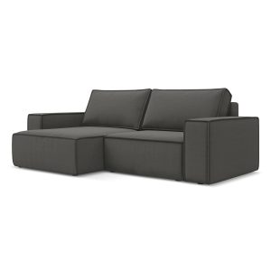 LaMiaSofa hoekbank links Livorno – velours – staal – 257x148x82 LaMiaSofa hoekbank links Livorno – velours – staal – 257x148x82