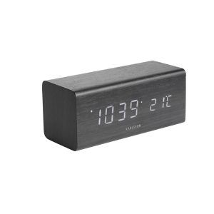 Karlsson wekker – zwart – 7.1x16x7cm – Vaderdag – Vaderdagcadeau – Vad Karlsson wekker – zwart – 7.1x16x7cm – Vaderdag – Vaderdagcadeau – Vad