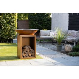 BASTE Stand 80 vuurschaal bbq – Cortenstaal