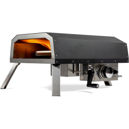 BASTE pizzaoven gas met draaiende pizzasteen – RVS