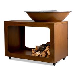 BASTE Island 80 vuurschaal bbq – Cortenstaal