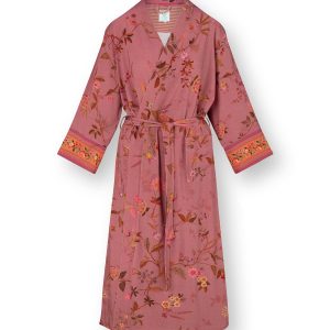 Pip Studio – Noa Kimono Dames – Bodhi Flower – Roze – XL Pip Studio – Noa Kimono Dames – Bodhi Flower – Roze – XL