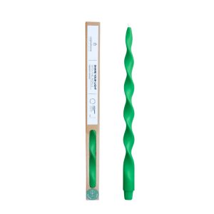 Originalhome spiraalkaars 40 cm – flessengroen Originalhome spiraalkaars 40 cm – flessengroen