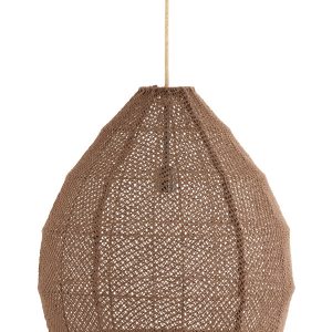 Light & Living hanglamp MAKASSAR – bruin – Ø50x50cm Light & Living hanglamp MAKASSAR – bruin – Ø50x50cm
