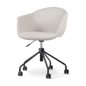 Nolon Nout-Otis Bureaustoel Beige – Armleuningen – Zwart Nolon Nout-Otis Bureaustoel Beige – Armleuningen – Zwart