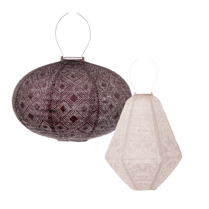 Lumiz Solar Lampion – Tuinverlichting – San Blas Set – 2 stuks Lumiz Solar Lampion – Tuinverlichting – San Blas Set – 2 stuks
