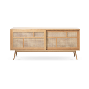 Olivine Boas Sideboard Naturel – Hout – Rattan – B 180 cm Olivine Boas Sideboard Naturel – Hout – Rattan – B 180 cm