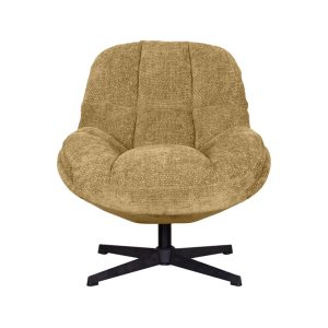 LABEL51 Fauteuil Huxley – Groen Stof – Draaibaar LABEL51 Fauteuil Huxley – Groen Stof – Draaibaar
