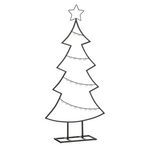 Mica Decorations Decoratie boom zwart – l50xb15xh105cm Mica Decorations Decoratie boom zwart – l50xb15xh105cm