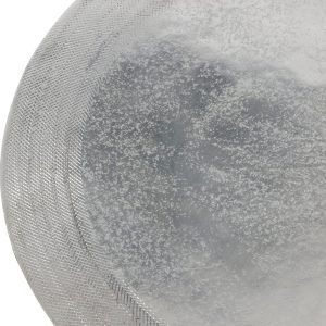 Light & Living bijzettafel TALCA – Ø49x52cm – zilver – Set van 2