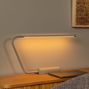 Lucide bureaulamp MADISON – Geïntegreerde LED – Taupe Lucide bureaulamp MADISON – Geïntegreerde LED – Taupe