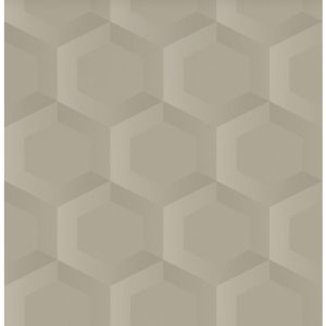 Origin Wallcoverings behang 3d hexagon motief zand beige – 53 cm x 10. Origin Wallcoverings behang 3d hexagon motief zand beige – 53 cm x 10.