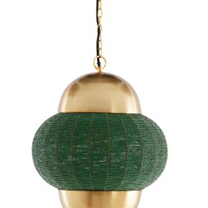 Light & Living hanglamp CETARA – groen – Ø33x38cm Light & Living hanglamp CETARA – groen – Ø33x38cm