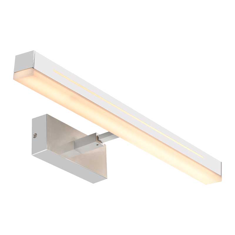 Nordlux Otis Wandlamp L - LED - 3000K - Chroom