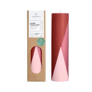 Originalhome stompkaars diagonaal Love – 25 cm Originalhome stompkaars diagonaal Love – 25 cm