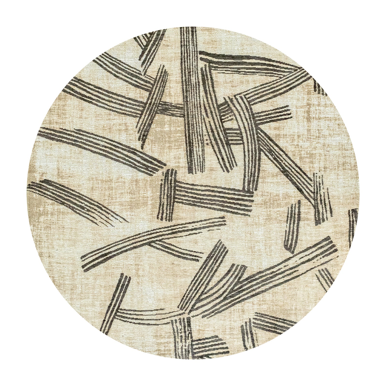 Ecorugs vloerkleed Slate - beige - 240x240cm