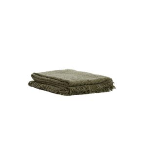 Light & Living deken Miraso – groen – 170x130x0.5cm Light & Living deken Miraso – groen – 170x130x0.5cm