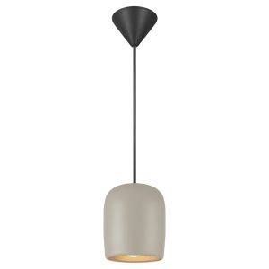 Nordlux Notti Hanglamp – Ø10cm – E27 – Grijs Nordlux Notti Hanglamp – Ø10cm – E27 – Grijs