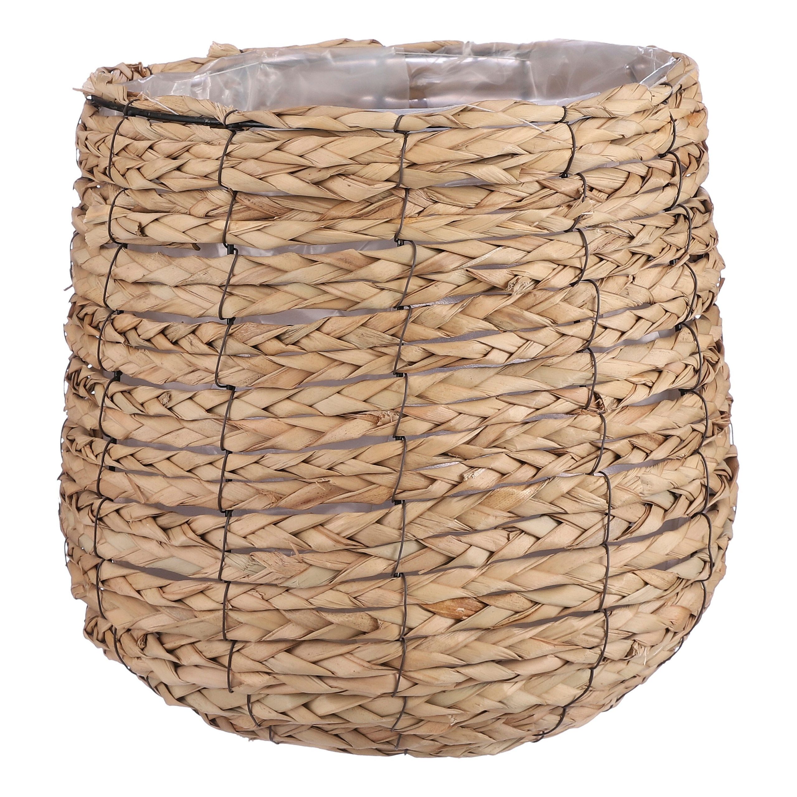 Mica Decorations Avalon Plantenmand - H31 x Ø30 cm - Lichtbruin