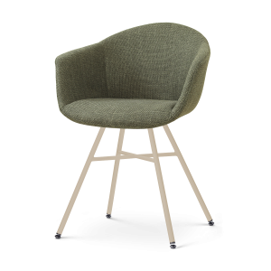 Nolon Noa-Otis eetkamerstoel forestgroen – beige onderstel Nolon Noa-Otis eetkamerstoel forestgroen – beige onderstel