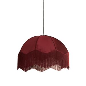 Light & Living hanglamp Malacia – rood – Ø50cm Light & Living hanglamp Malacia – rood – Ø50cm