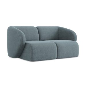 LaMiaSofa Tweezits modulaire bank Cervo – bouclé – jeans – 174x94x75