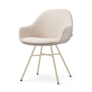 Nolon Noa-Mae eetkamerstoel beige – beige onderstel Nolon Noa-Mae eetkamerstoel beige – beige onderstel