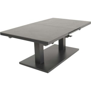 Lesli Living tuintafel Geneva – antraciet – 140/180x85x54/75,5cm Lesli Living tuintafel Geneva – antraciet – 140/180x85x54/75,5cm
